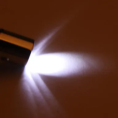 4 in 1 Red Laser LED Keychain - Silver