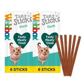 6 x CAT STICKS WITH DUCK30G
