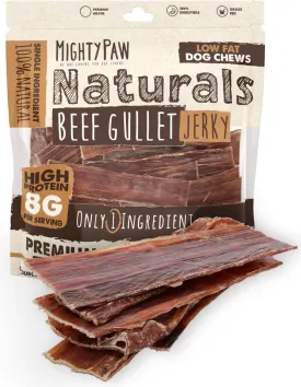 All-Natural Beef Gullet Jerky for Dogs