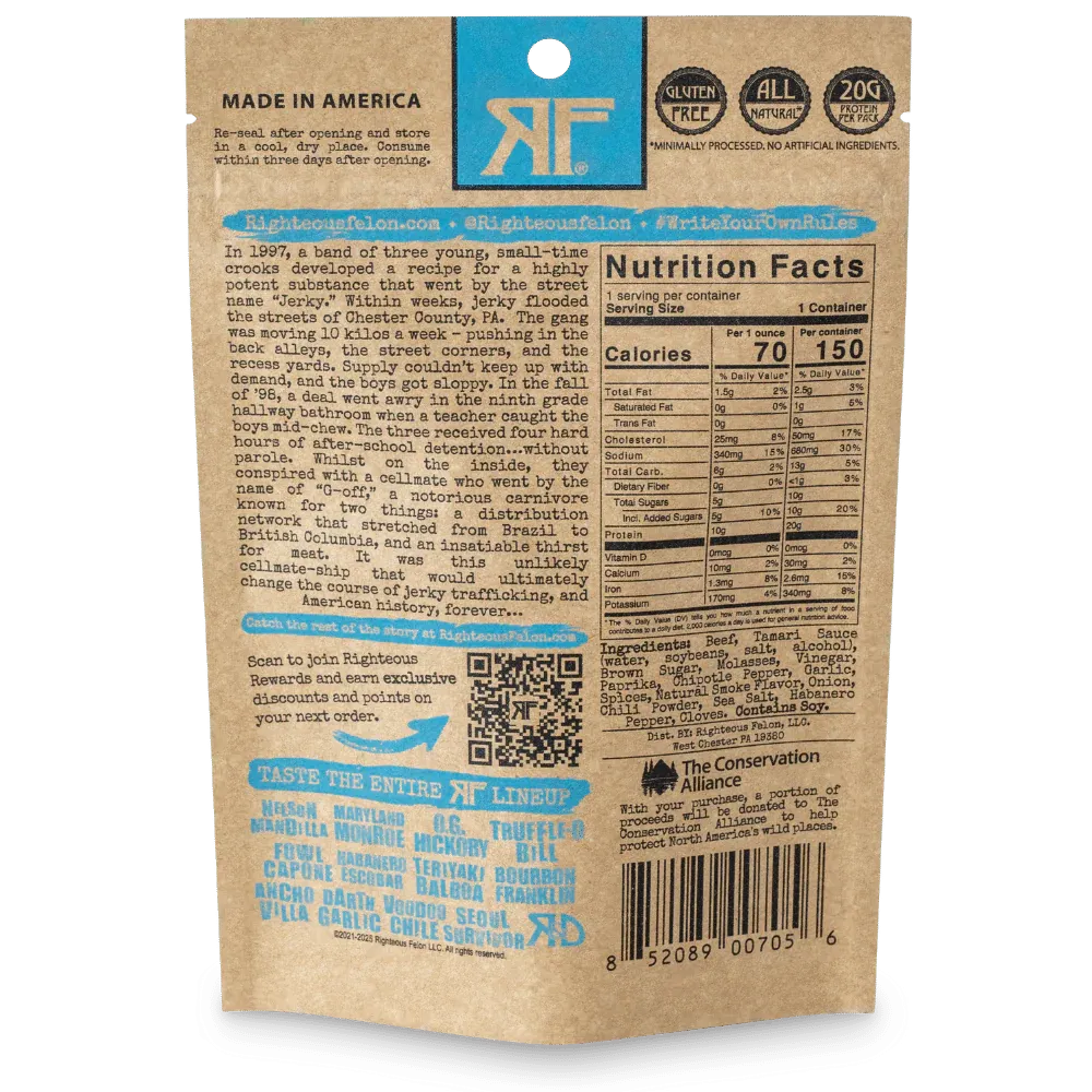 Bootleggin’ BBQ Beef Jerky