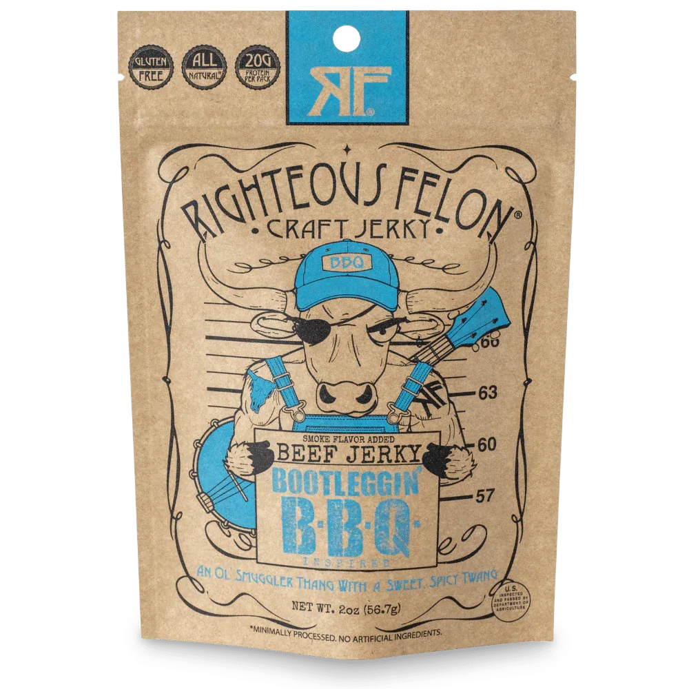 Bootleggin’ BBQ Beef Jerky