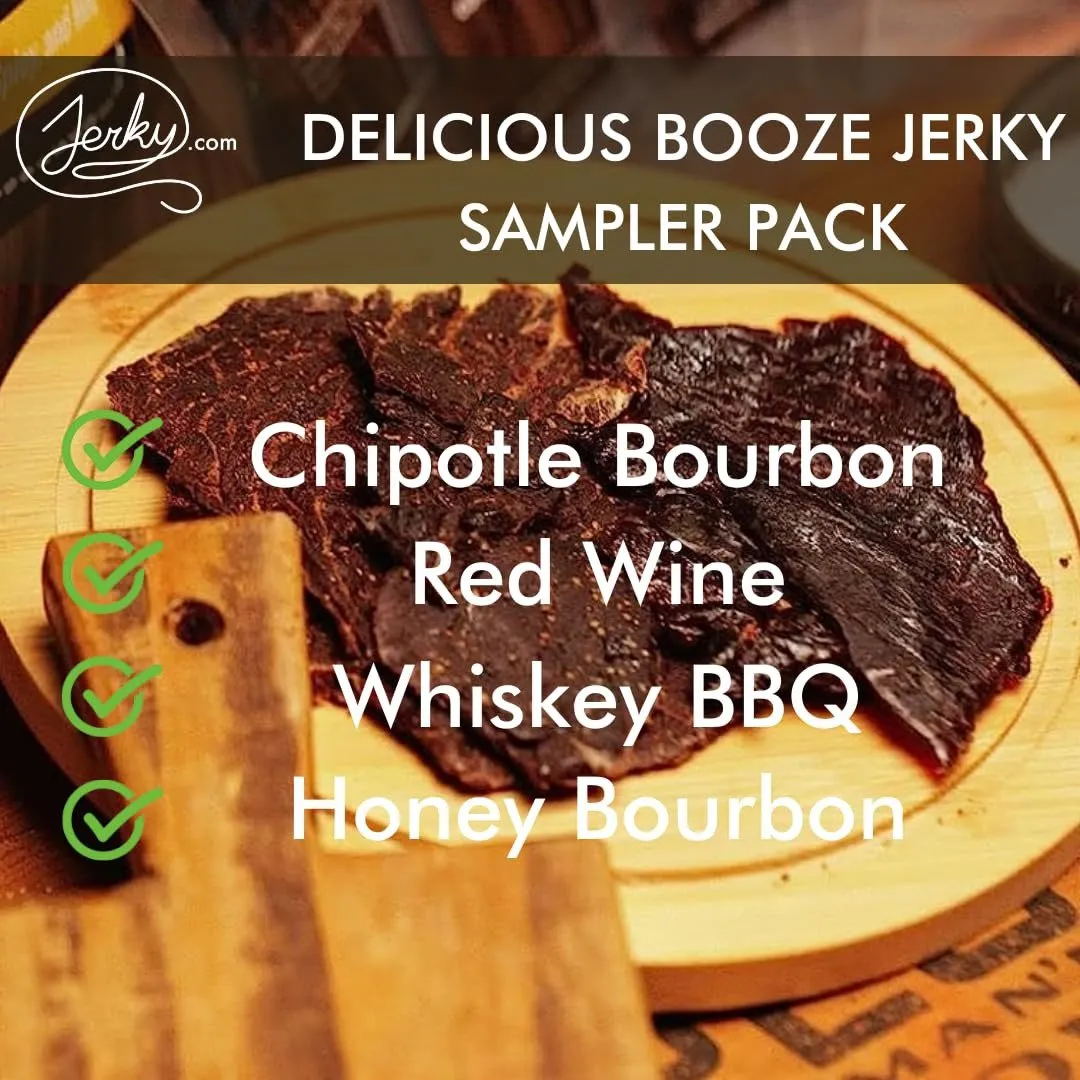 Booze Infused Jerky Sampler Pack