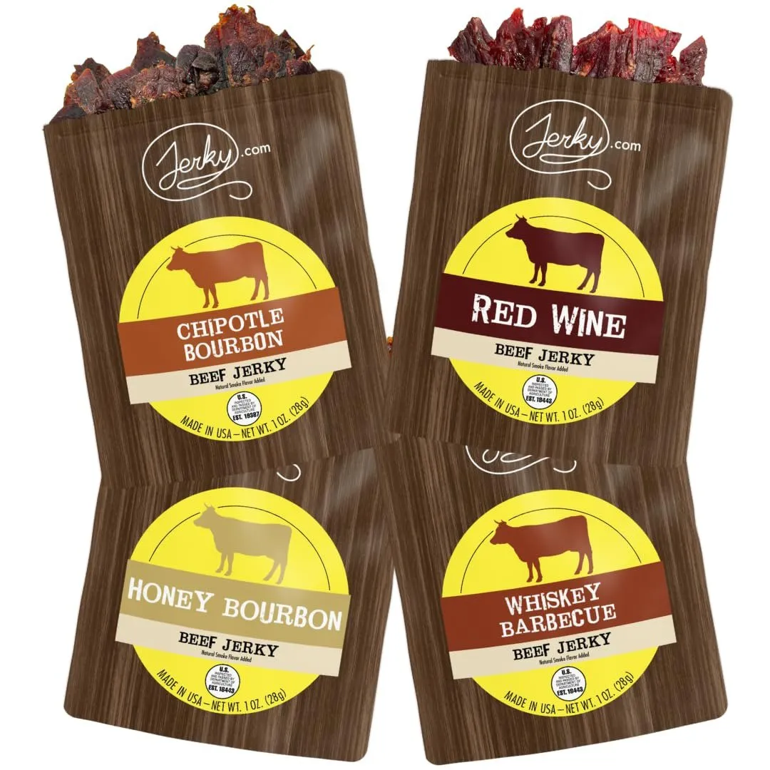 Booze Infused Jerky Sampler Pack