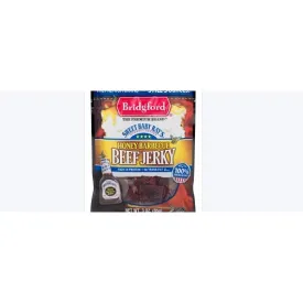 Bridgford Sweet Baby Ray's Honey Barbecue Beef Jerky-3.25 oz.-8/Case