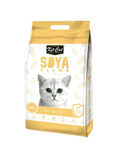 [CAT LITTER SALE] Kit Cat Soya Clump Cat Litter 7L (Original)