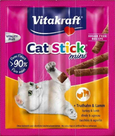 CAT MINI STICKS  TURKEY & LAMB