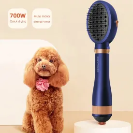 Dog / Cat  Hair Dryer Two-Sided Quiet Blowing Combs Dog Hair Comb Hot air Comb 3-Speed constant temperature protection for skin Comb