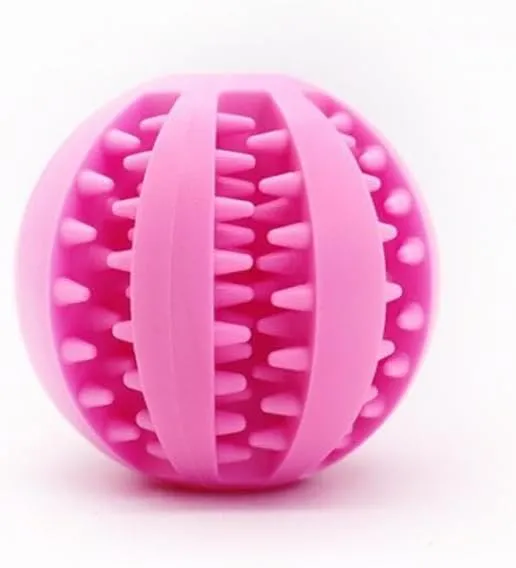 Dog Treat Ball  Interactive Dog Ball & Treat Dispensing Chew Toy for Small & Medium Dogs | Durable Teething Toy for Boredom, IQ Training & Slow Feeding  Bite-Resistant & Safe