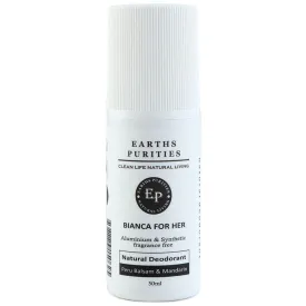 Earths Purities Roll-On Deodorant - Bianca For Her