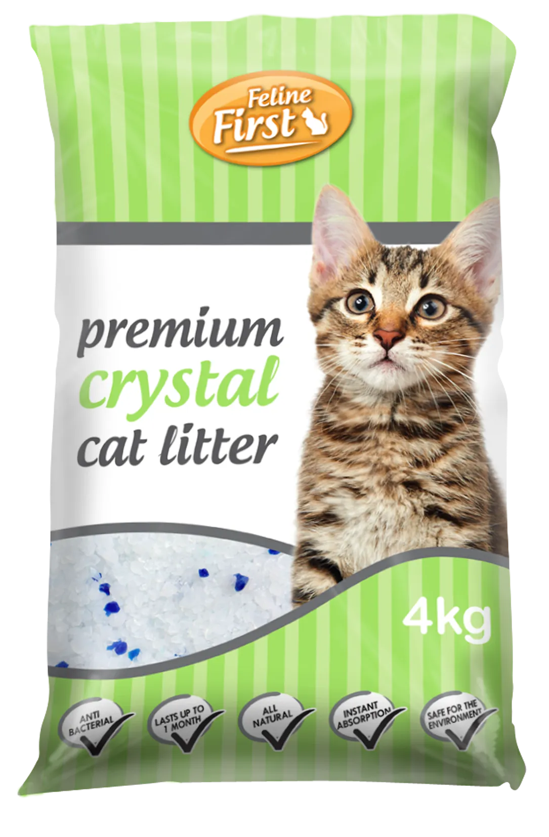Feline First - Crystal Cat Litter (4kg)