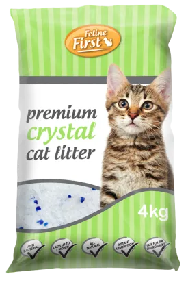 Feline First - Crystal Cat Litter (4kg)