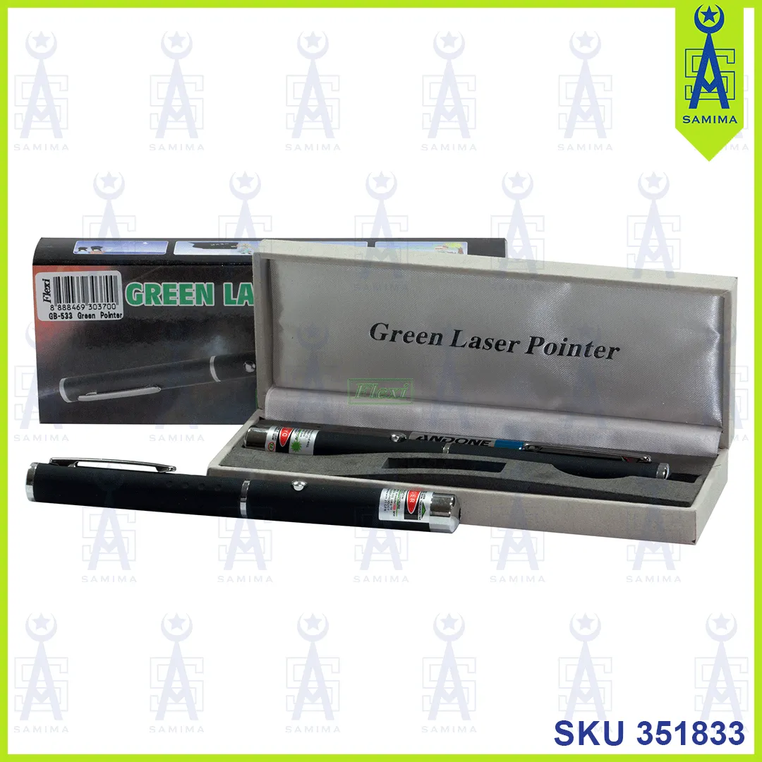 FLEXI GREEN LASER POINTER GB-533