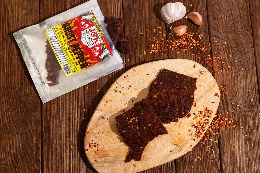J&K Beef Jerky - Ghost Pepper Flavor