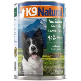 K9 Natural Lamb Feast Canned Dog Food 370g
