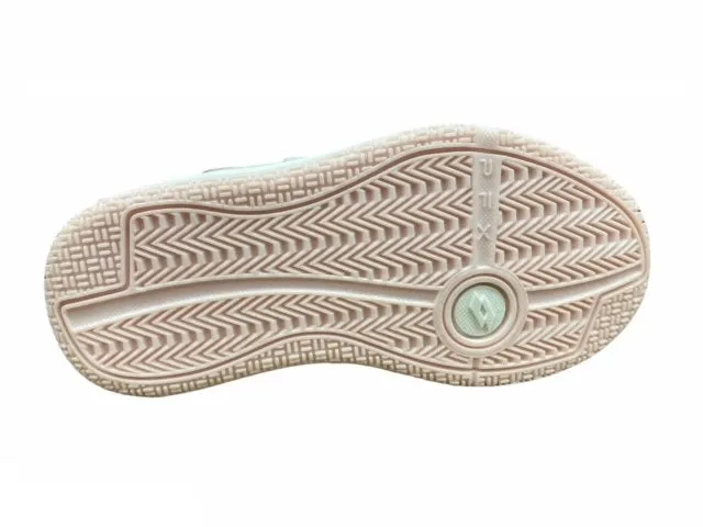 Lotto scarpa da tennis da bambina Set Ace AMF XVIII CL SL 215954 7J2 bianco-rosa