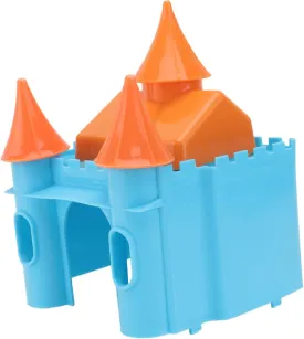 Multi-Chamber Pet Hideout for Hamster Guinea Pig Nest Hideout House Washable Small Animal Hideout Random