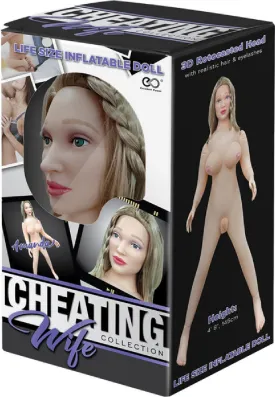 NMC Cheating Wife Life Size Inflatable Doll Amanda - Light