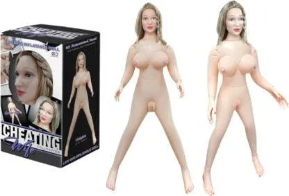 NMC Cheating Wife Life Size Inflatable Doll Amanda - Light