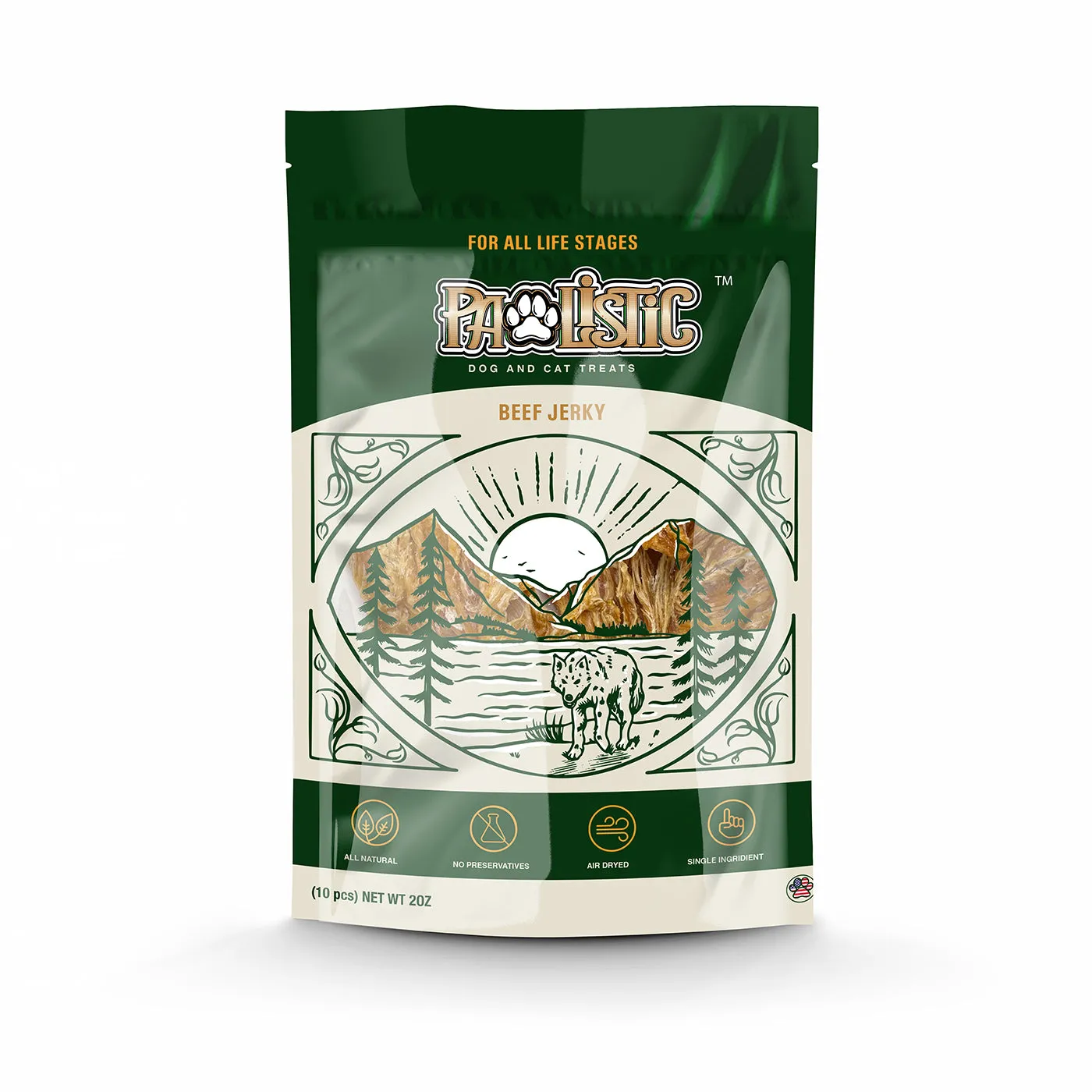 Pawlistic's Beef Jerky Treats | Wholesome & Irresistible Treats - 3oz