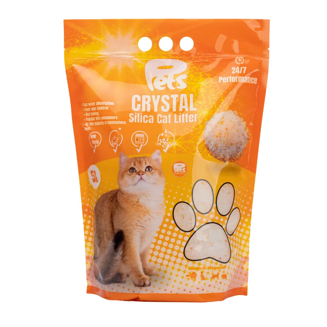 Pets Crystal Silica 5L Cat Litter 1-8mm 2kg