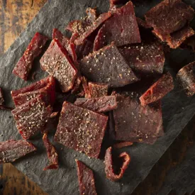 Plum Creek Wagyu Spicy 100% Fullblood Wagyu Beef Jerky 3 Oz Bag