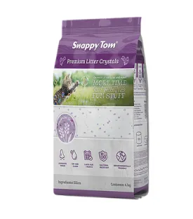 Snappy Tom Crystal Cat Litter - Lavender Scented