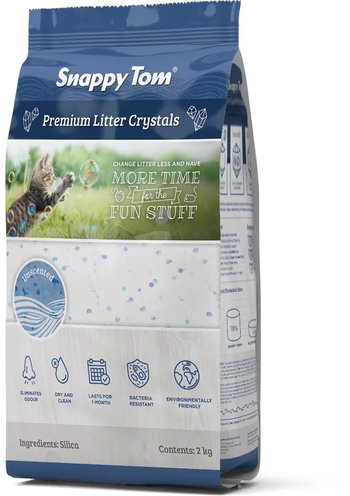 Snappy Tom - Crystal Litter - Unscented