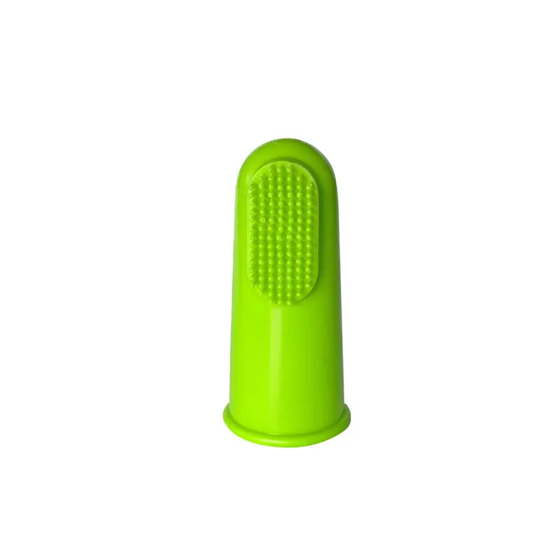 Soft Silicone Finger Toothbrush for Cats & Dogs