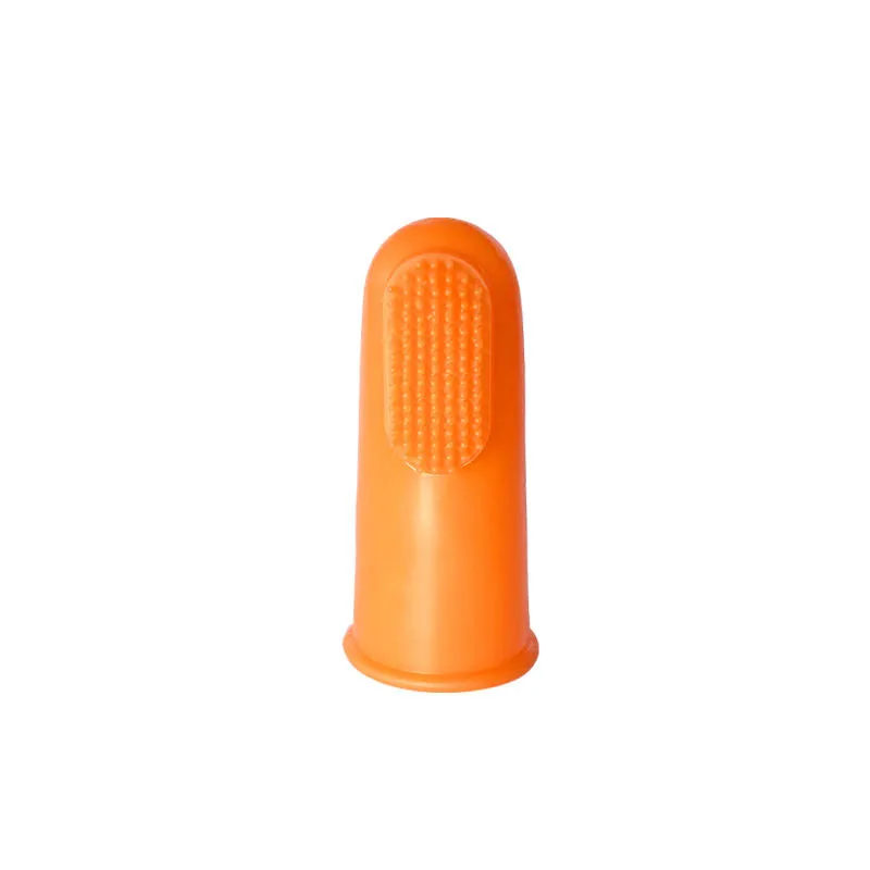 Soft Silicone Finger Toothbrush for Cats & Dogs