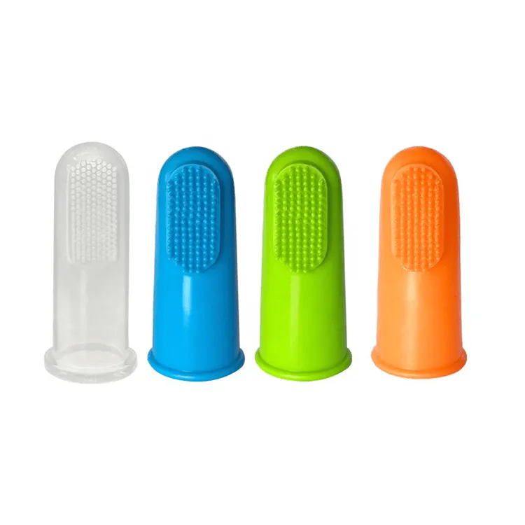 Soft Silicone Finger Toothbrush for Cats & Dogs