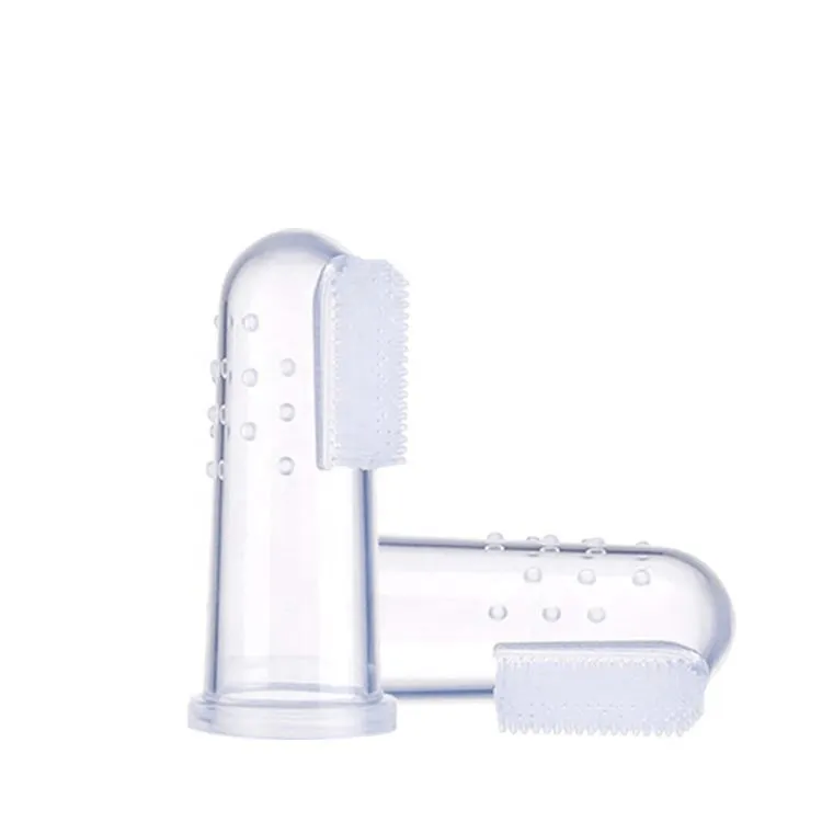 Soft Silicone Finger Toothbrush for Cats & Dogs