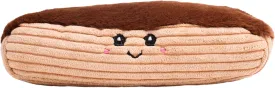 Squeaky Dog Plush Toy, Bakery Bite_Stick Collection, 8", for Small and Medium Dogs (Eclair, Small)