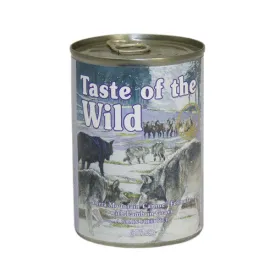 Taste of the Wild Wet Dog Food Sierra Mountain Canine Canned Wet Formula in Gravy 12 x 390g