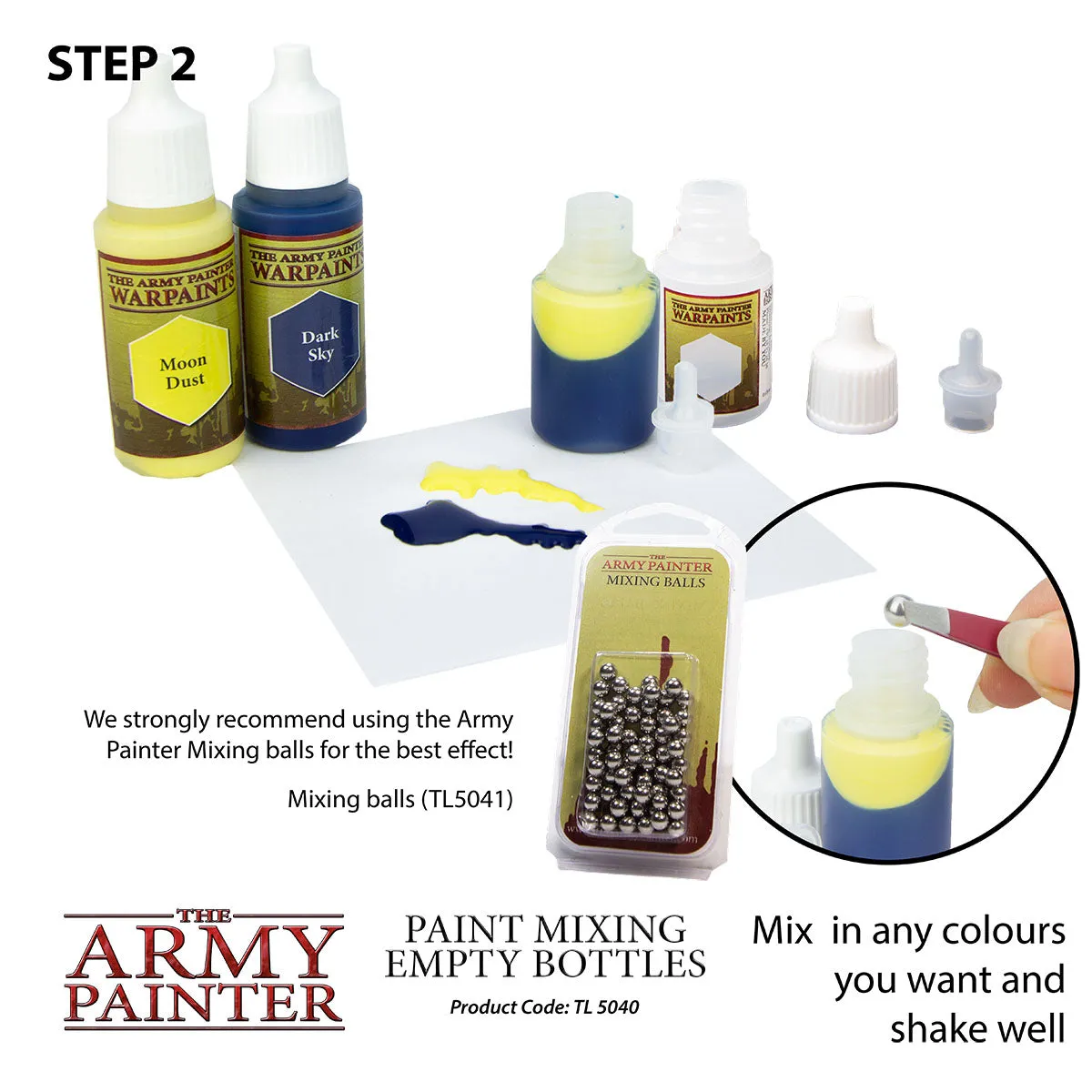 Tools: Paint Mixing Empty Bottles