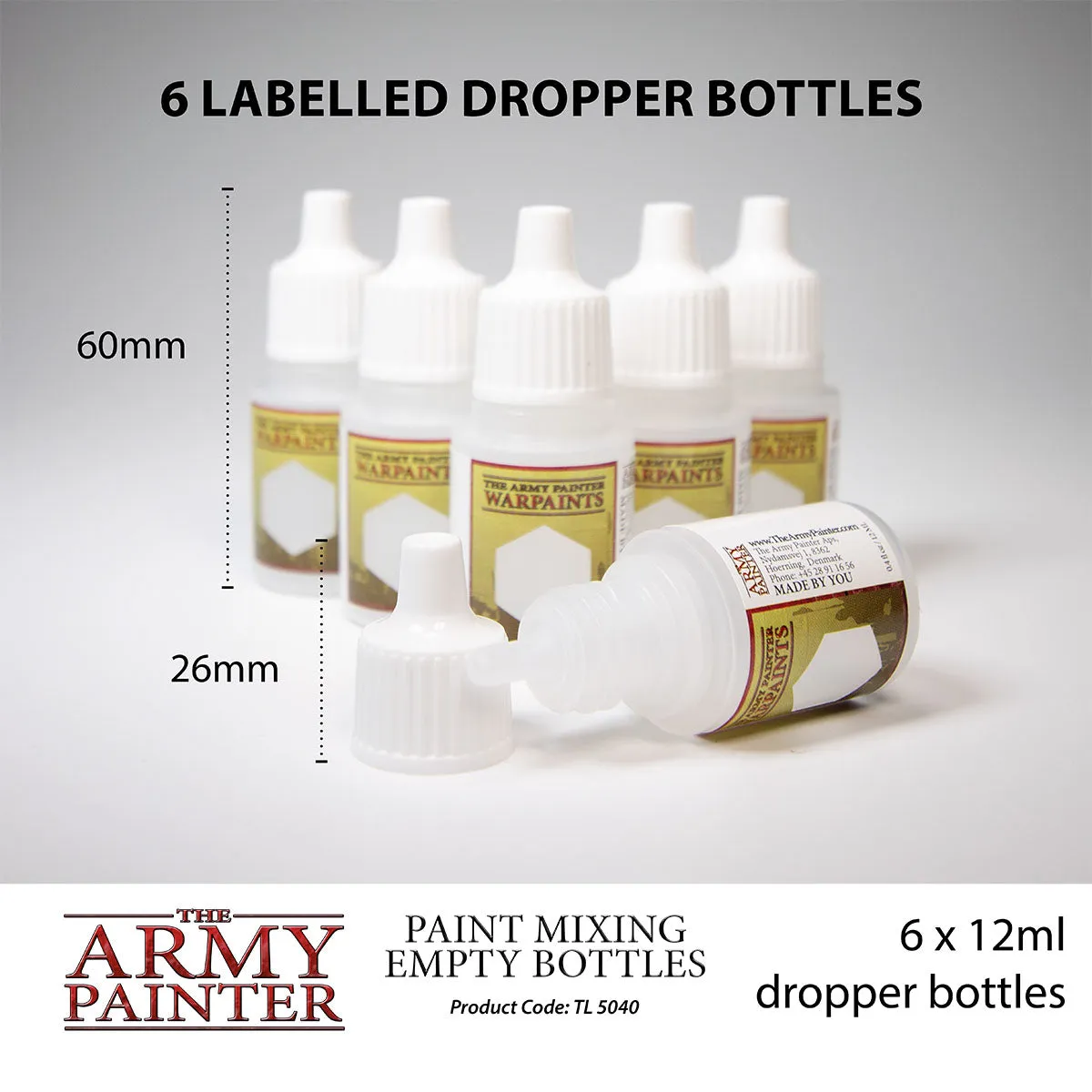 Tools: Paint Mixing Empty Bottles