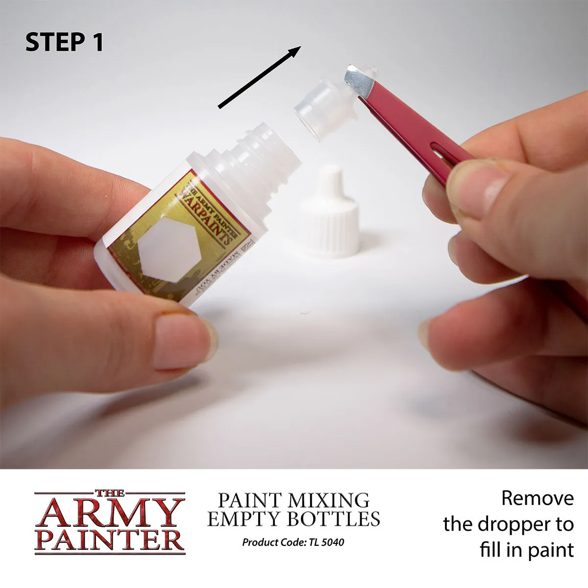 Tools: Paint Mixing Empty Bottles