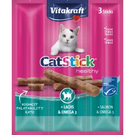 Vitakraft Cat Stick Mini Salmon with Omega 3 3sticks